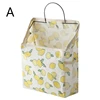 Hanging Storage Bag Cartoon Fruit Pattern Canvas Box Container for Home Bedroom Bathroom Wall Multifunctional 4