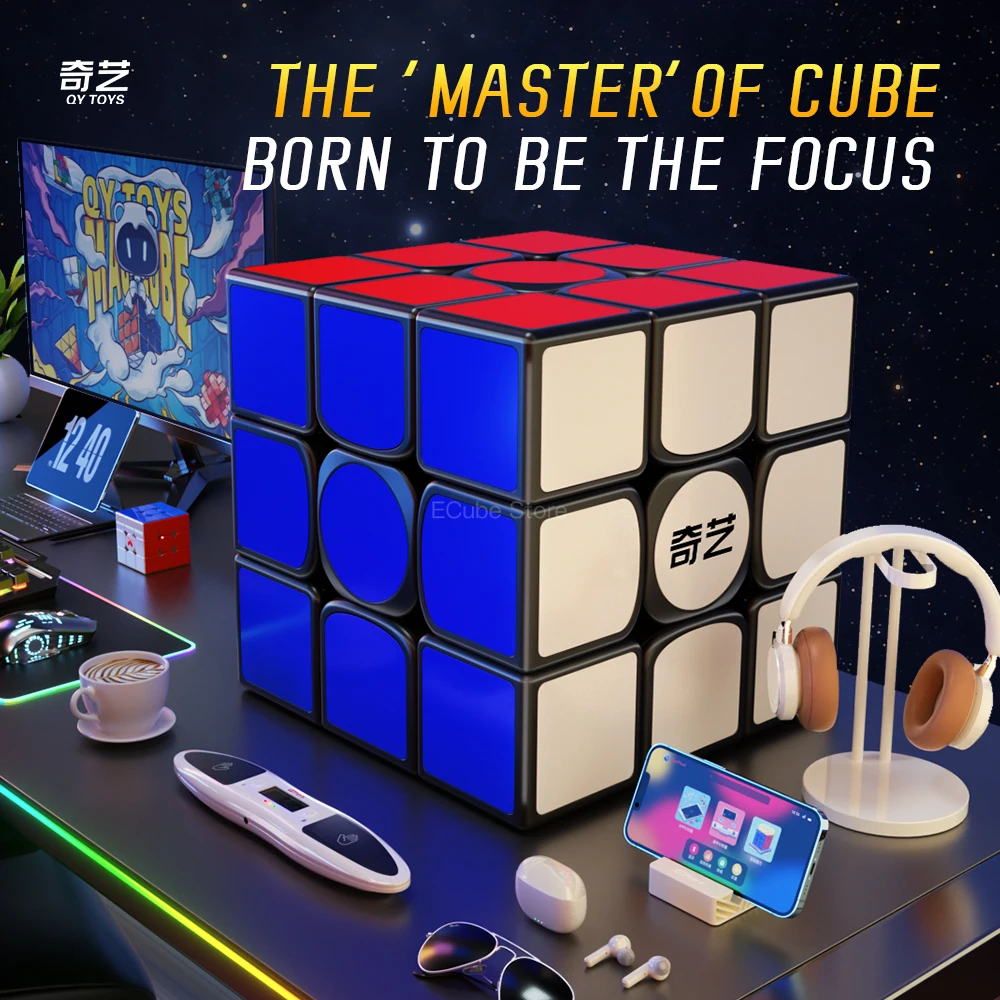 

NEW!!! [ECube] QiYi Warrior Plus MAX 38cm Super Big 3x3x3 Cube Box Magic Puzzle 3x3 Cubo Magico Professional Education