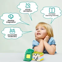 Early Education Flash Card Learning Toys Talking Flashcards for Kids Preschool English Electronic Audio Book Machine Gift 2