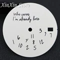 White Black Dial