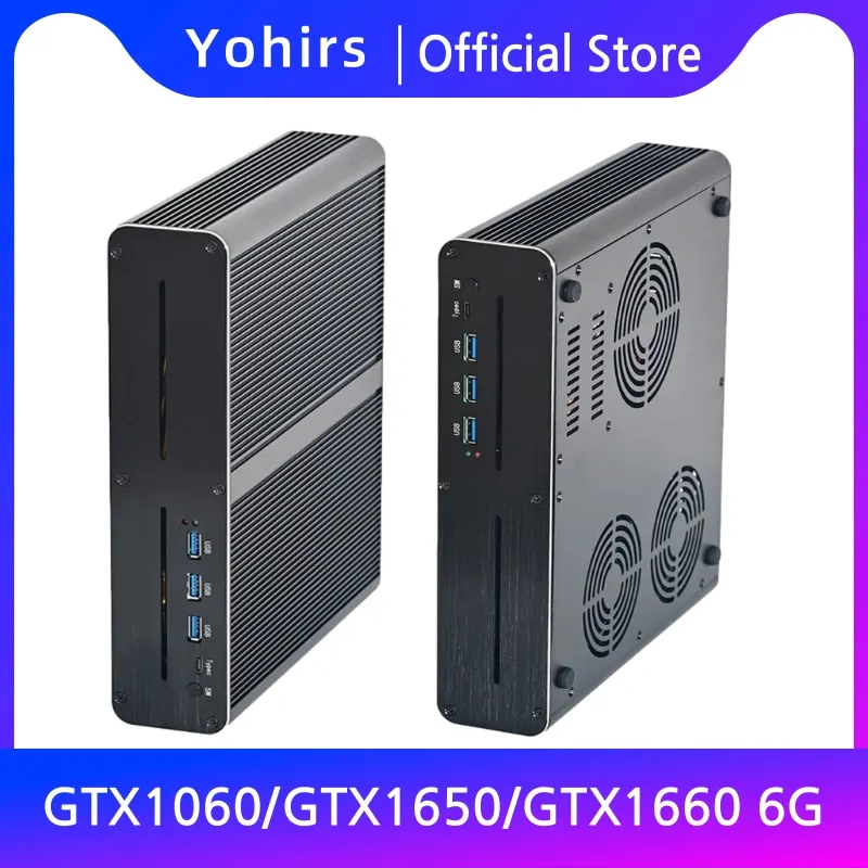 

10Th Gen Gamer Mini PC i7-10870H i9-10980HK GTX1660 6G GTX1650 4G Dedicated Desktop Computer Win11 3*4K Display DVI HD DP WIFI