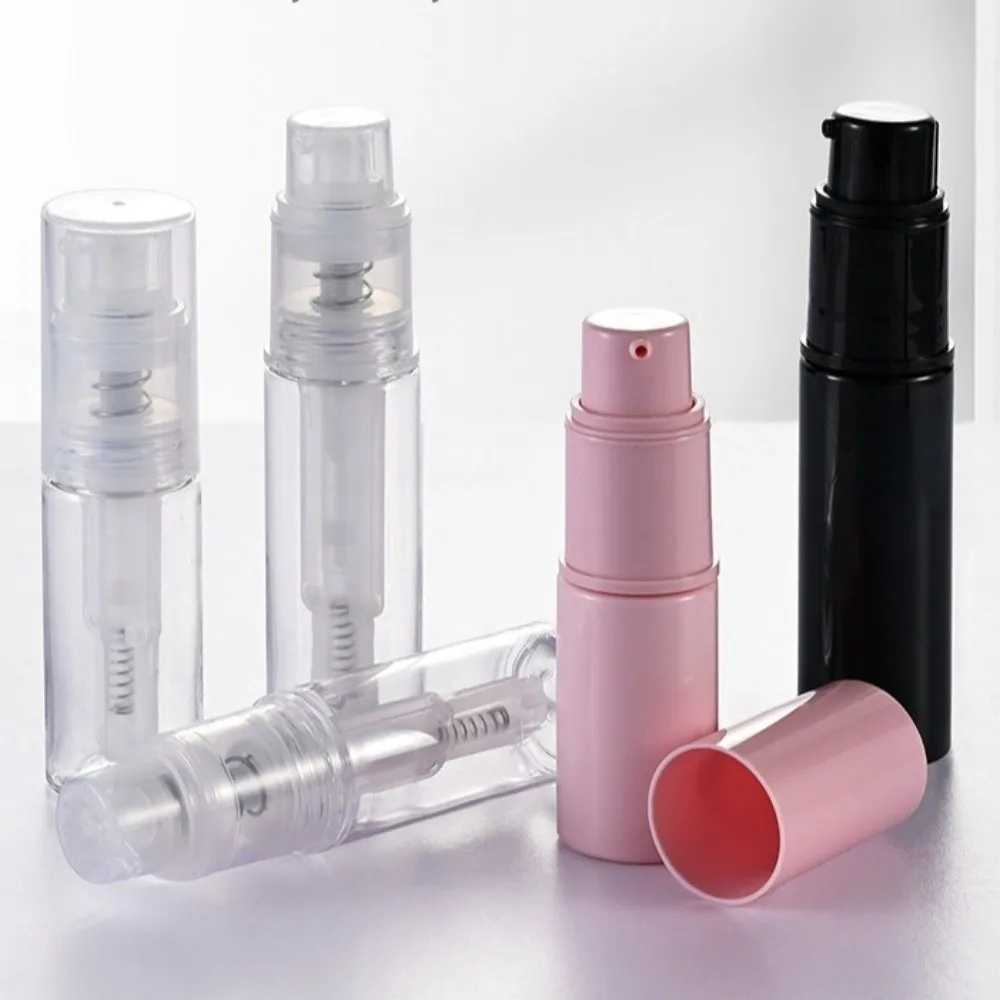 Portable Pump Spray Powder Atomizer Bottle Refillable 25ml Dusting Powder Bottle Plastic Powder Pump Spray Talcum Powder