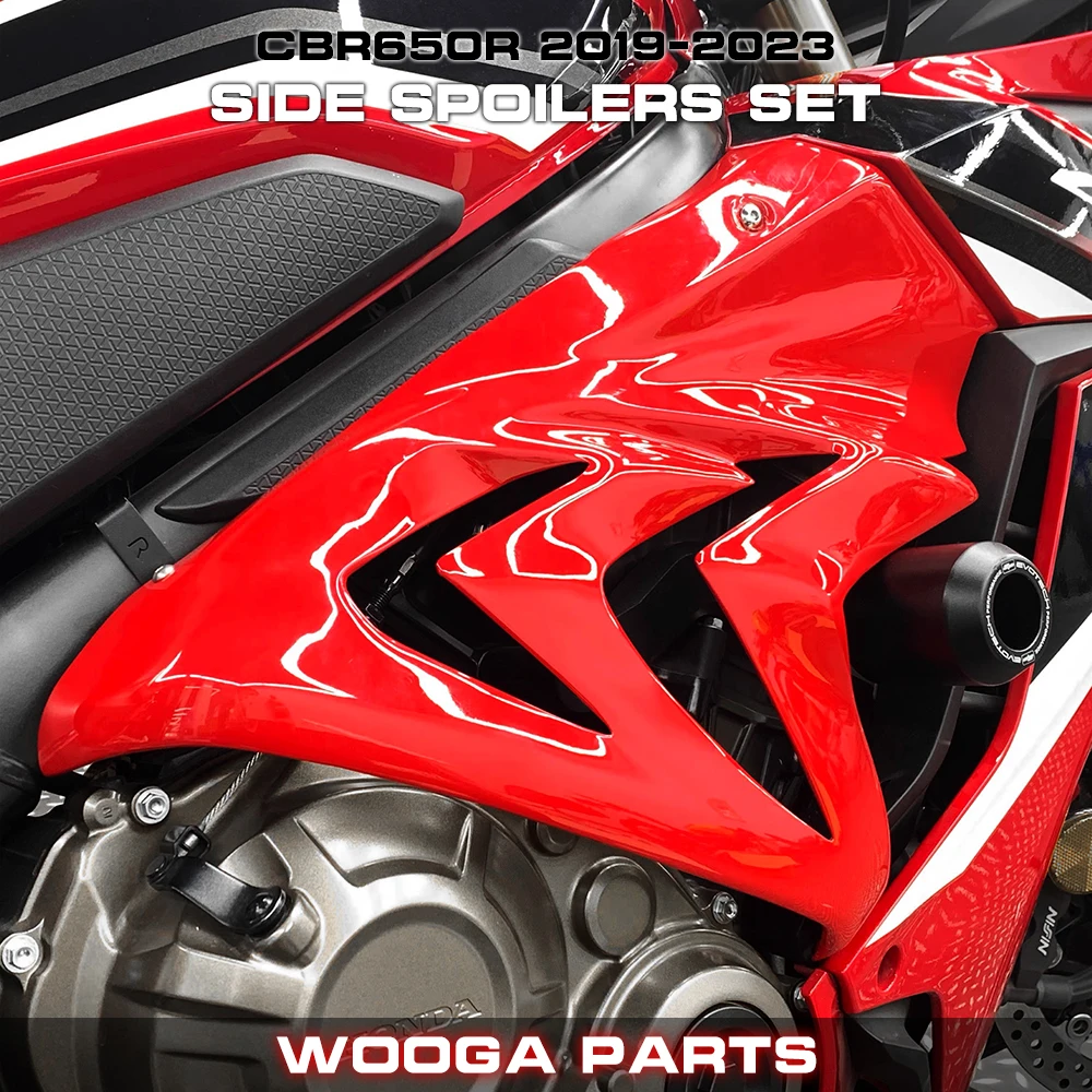 6 Autocollants Carénage Moto Honda CBR1000RR-R - Kit Déco Vinyle Noir