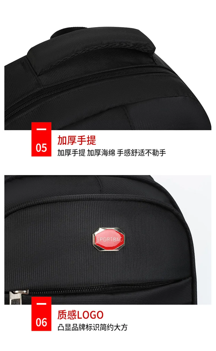 Multi Schichten Verdicken Rucksack männer Große Kapazität Casual Reise Weibliche High School Junior High School Student Schule Tasche – Detail 20