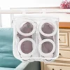 Portable Mesh Laundry Bag Washing Machine Shoes Bags Travel Storage Bags Portable Anti-deformation Protective Clothes Organizer 3
