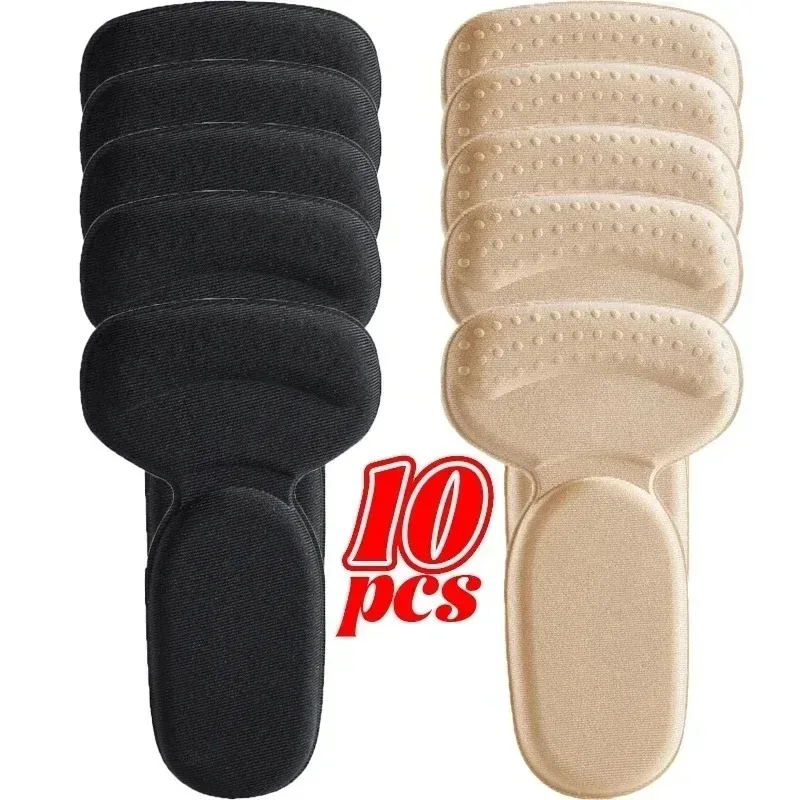 T-Shape Shoe Heel Insoles Foot Heel Pad Sports Shoes Adjustable Antiwear Feet Inserts Insoles Protector Sticker Insole