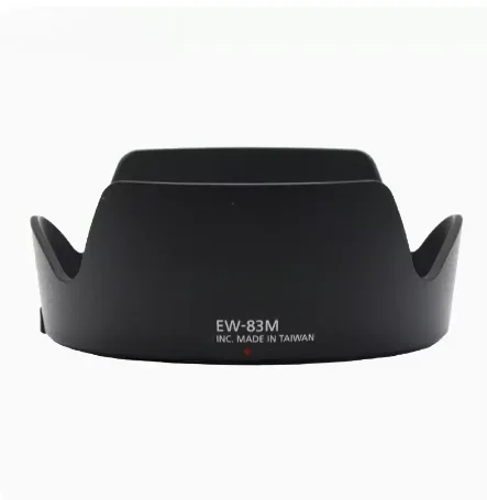 꽃 카메라 렌즈 후드 커버, 캐논 EW-83M EF 24-105mm f/3.5-5.6 IS STM 24-105 F4L IS II USM 24-70mm F4L IS USM 77mm, EW83M