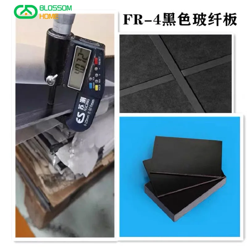 Description Picture 5 of item235x235mm Black FR4 Fiberglass Sheet Glass Fibre Plate GFRP GF Board Black Epoxy Plate FR-4 Insulation and Anti-static Sheet