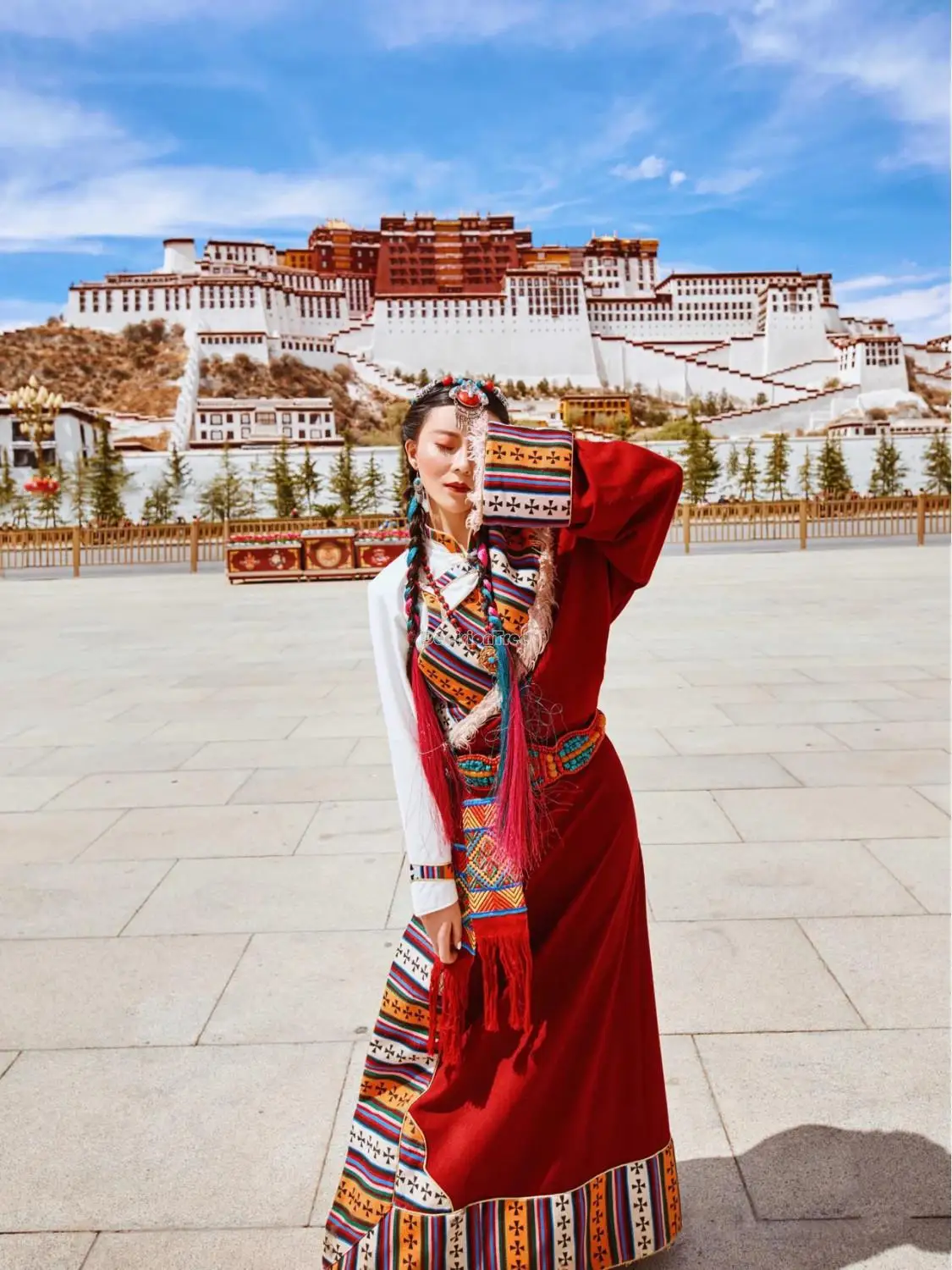 Grey Tibetan Costume Men's 2022 New Kangba Robe Chinese Winter - AliExpress