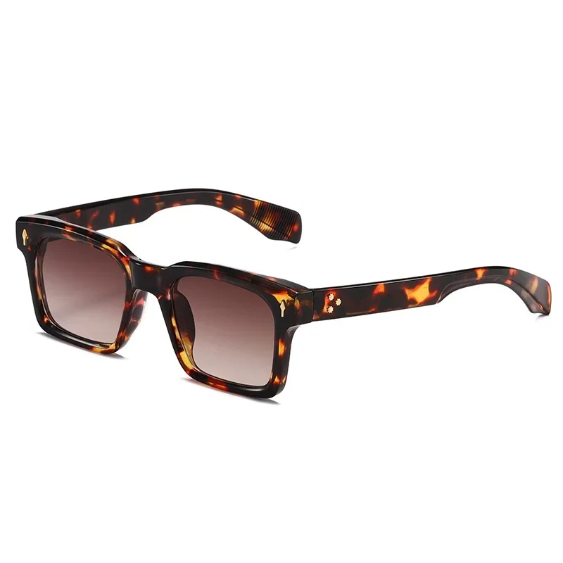 

QUENTIN jmm Men's sunglasses Luxury brand Glasses Square Frame Glasses New women's outdoor personality gradient lens glasses