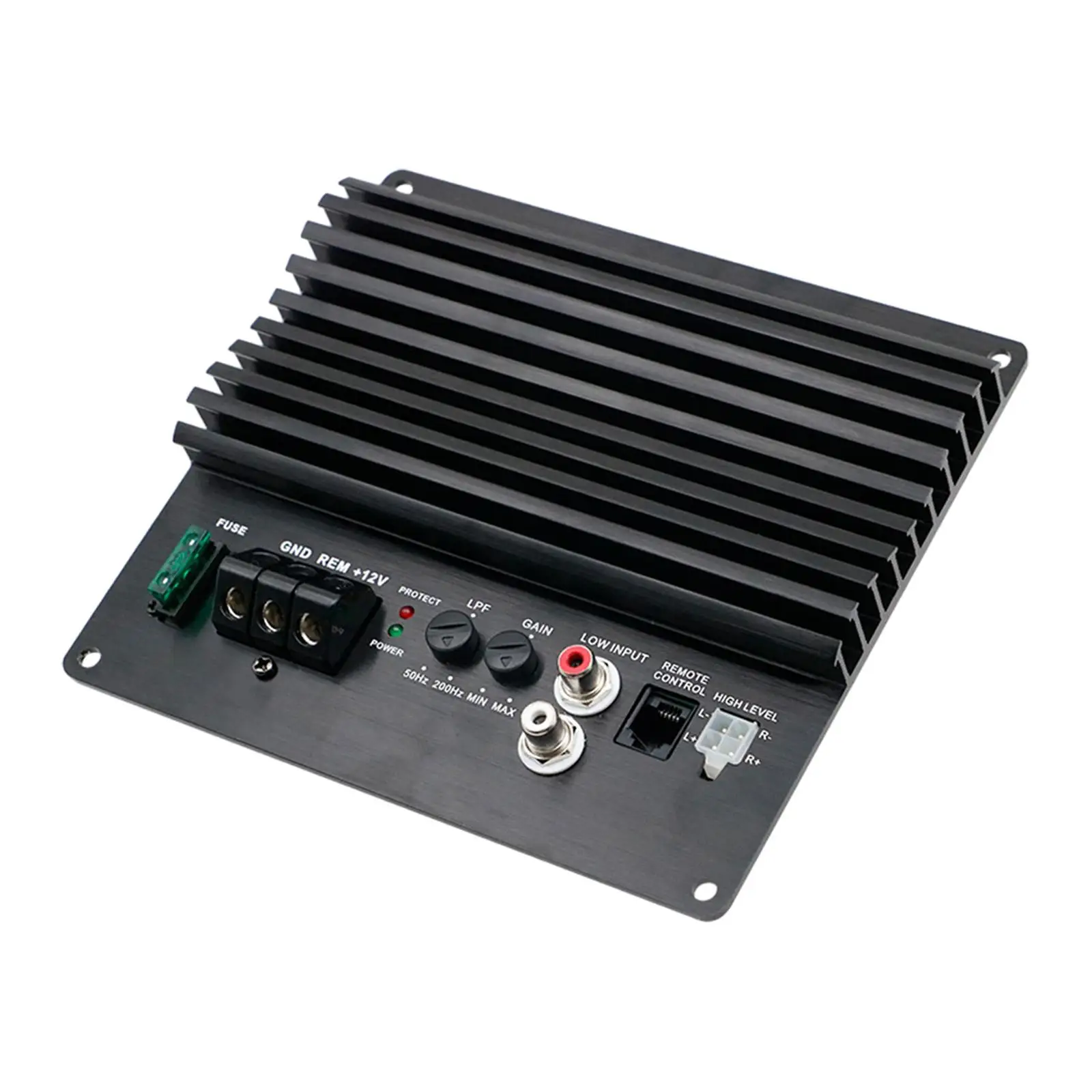 Audio Amplifier Versatile Powerful Mono Channel High Stability 120W Car Amplifier Board for Speaker Bike Boat Home Motorcycle