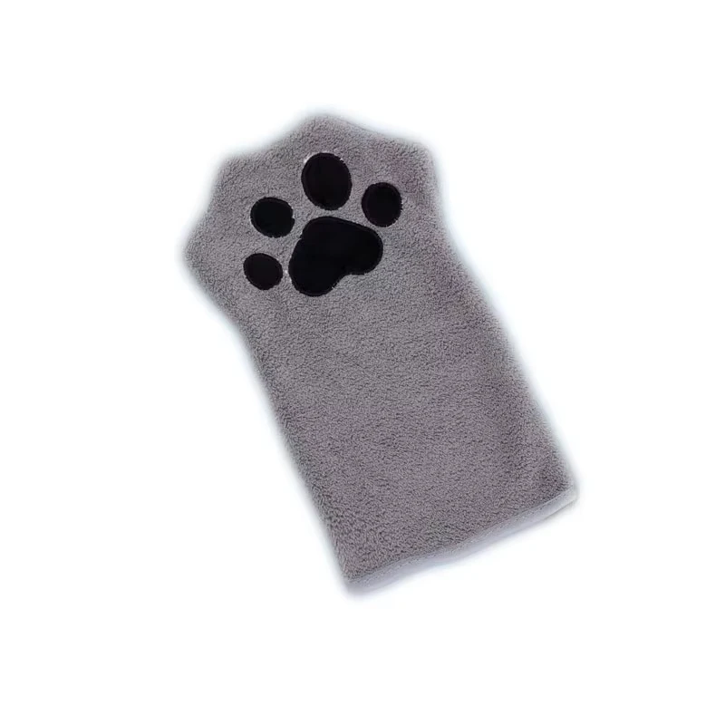 Microfiber Quick-Dry Pet Grooming Mitt and Towel Combo