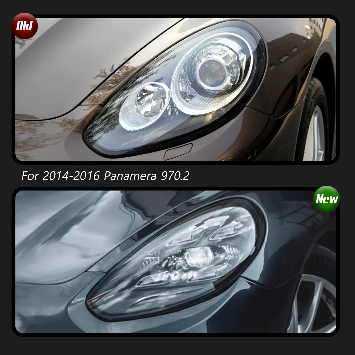 New LED Head Lamp Upgrade Modified For Porsche Panamera 970 Headlight 970.1 970.2 2010-2016 Dynamic Signal Auto Accessories - Image 4