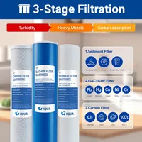 WF3-01 3-Stage Whole House Water Filtration System, Reduces Heavy Metals 2
