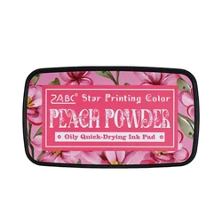 Vibrant Ink Pad for Stamps and Scrapbooking - Easy to Use School Accessory (Pink)