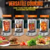Vertical Rotisserie Oven Grill - Machine Kebab Electric Cooker Rotating Oven, Stainless Steel Roast 6
