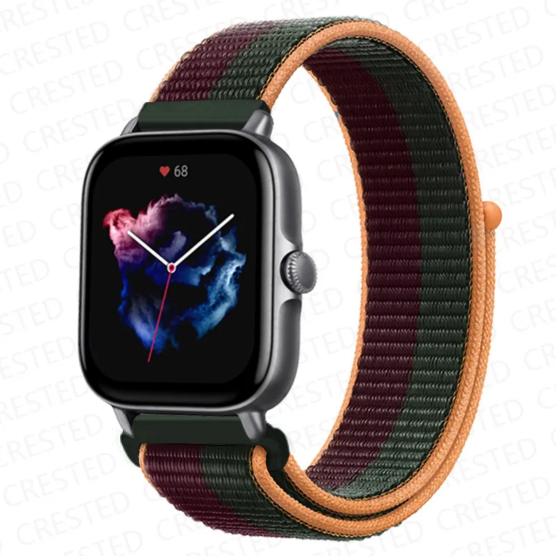 Nylon Sport Watch Band Bracelet - 20mm/22mm Adjustable Strap
