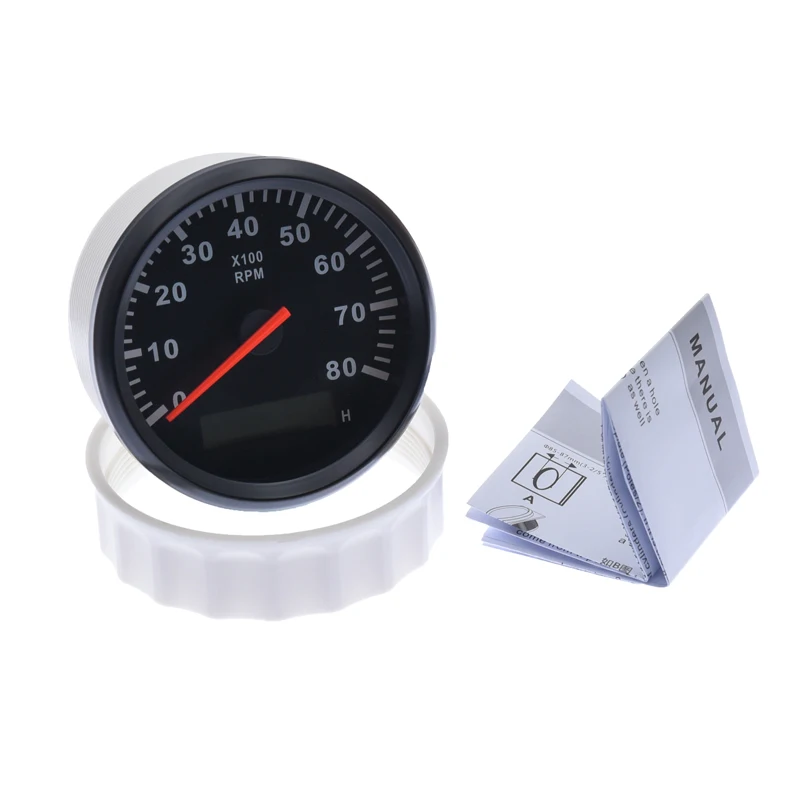 Boat Tachometer 6K/8K RPM for engine tachometer
