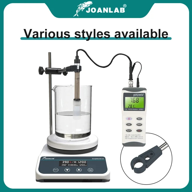 JOANLAB Magnetic Stirrer With Heating Digital Display Thermostatic Stirrer Laboratory Hot Plate Magnetic Mixer 20L