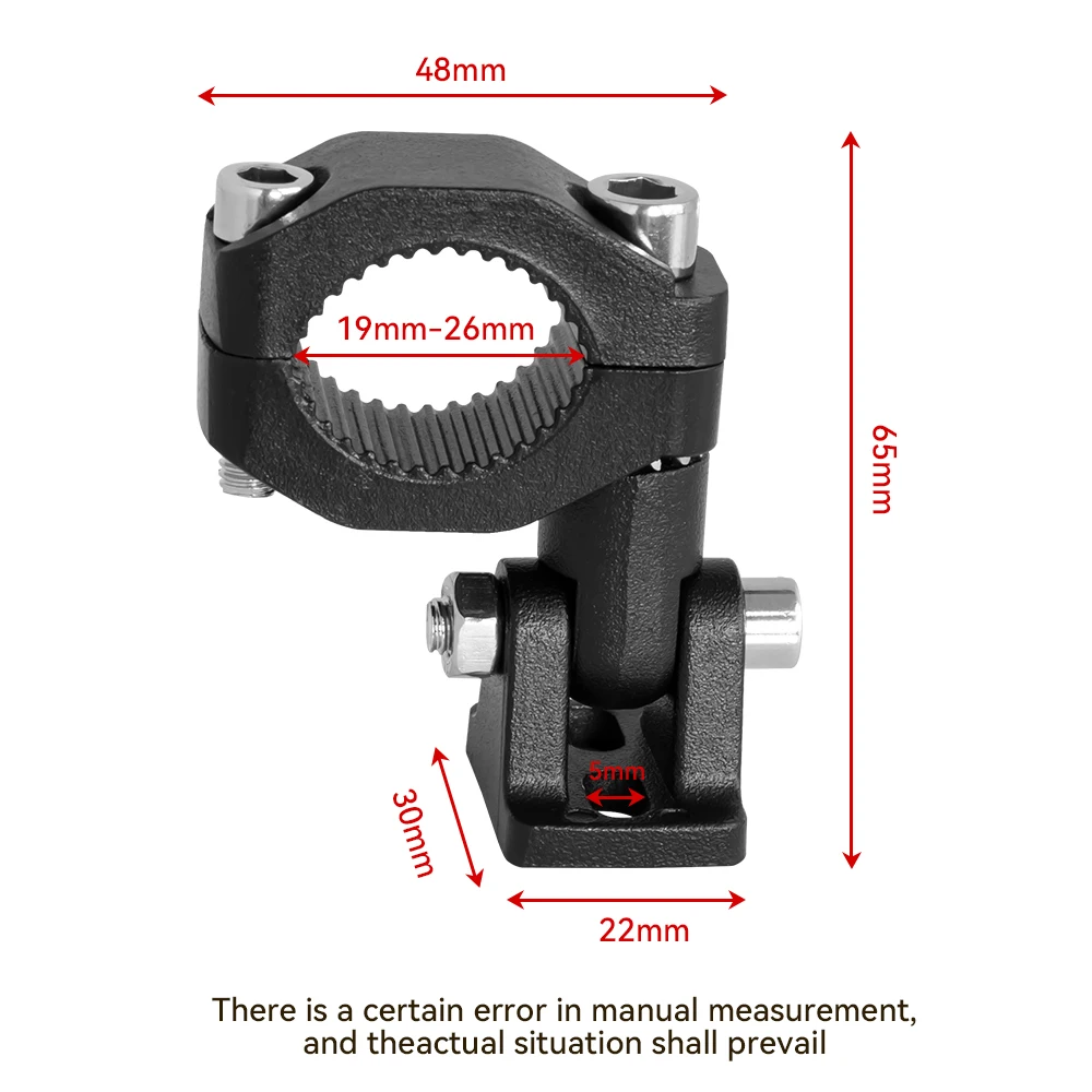Motorcycle Headlight Clamp Motorcycle Headlight Mount Motorcycle Light Bracket Motorcycle LED Headlight Spotlight Clamps Bracket Tube Mount for Motorcycle Fog Light Auxiliary Lamp Holder Motos Accessories