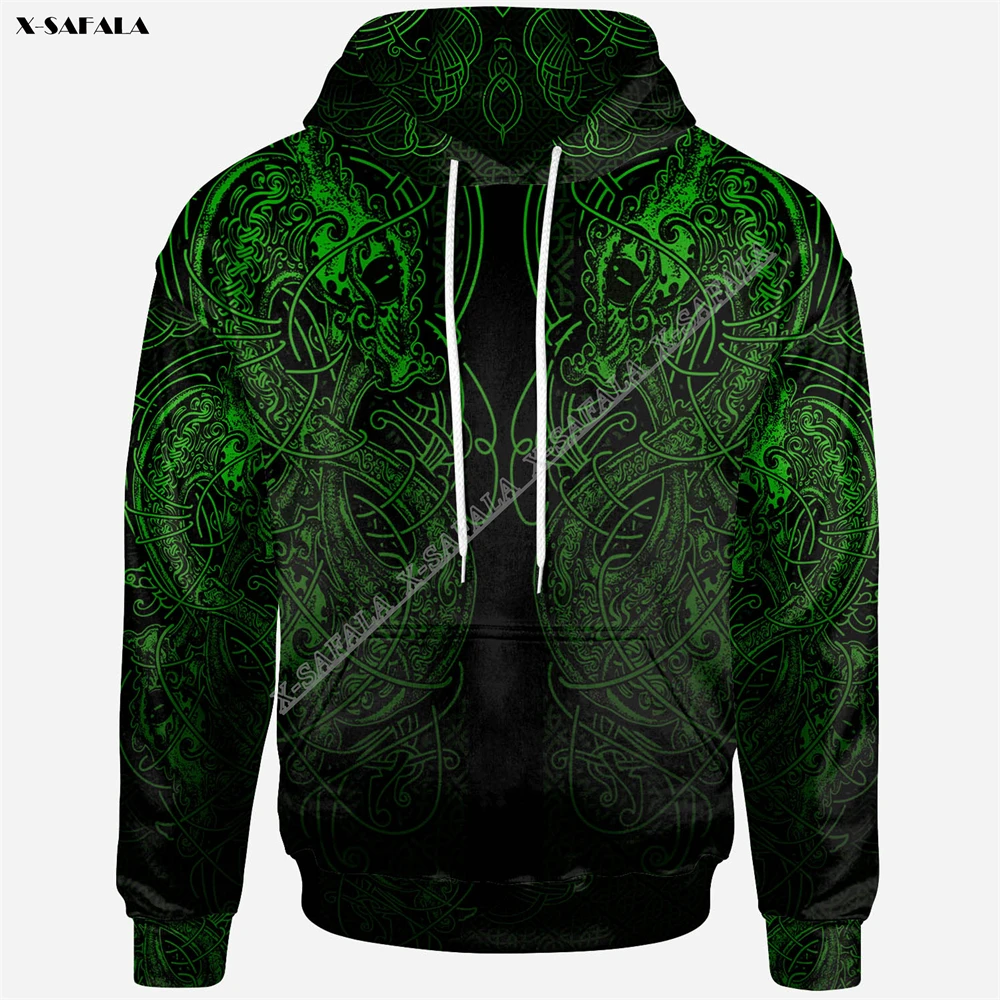 

Green Dragon Celtic 3D Printed Hoodie Men Women Pullover Sweatshirt Jacket Jersey Tracksuits Shirt Jumper