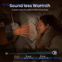 Небольшой персональный обогреватель мощностью 500 Вт: керамический настольный обогреватель PTC с быстрым нагревом и защитой от перегрева для использования в офисе в помещении. — изображение 4