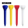 100Pcs 36mm/49mm Mixed Color Plastic Golf TEES ounces bulk price golf accessories Gift for Golfer 5
