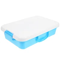 Sand Table Storage Box Sand Box Funny Toys Tray Plastic with Lid Portable Outdoor Kids For Children 1