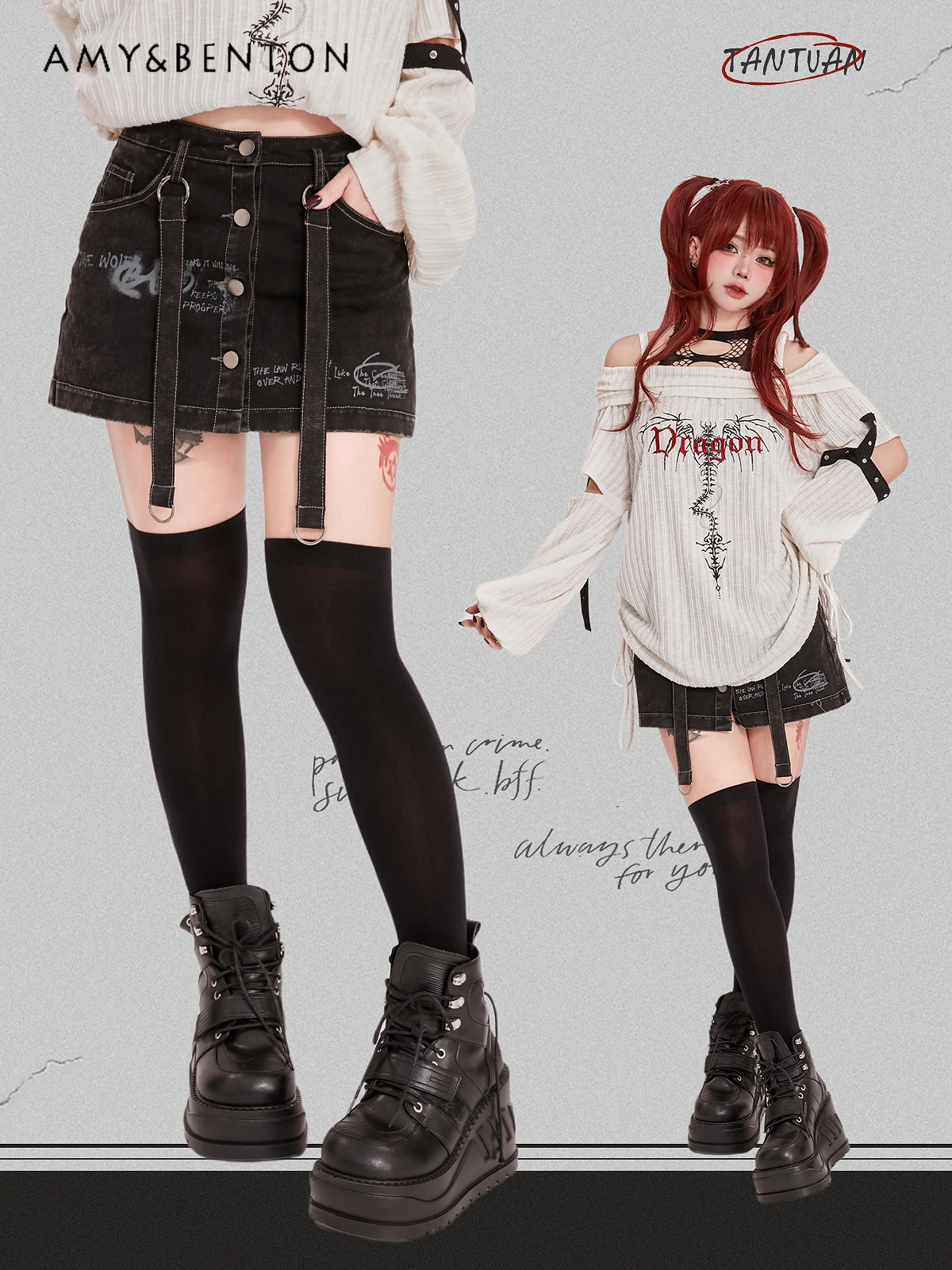 short-en-jean-taille-haute-imprime-dessin-anime-pour-femmes-sous-culture-gothique-sexy-jupes-pour-etudiants-harajuku-punk-fille-chaude