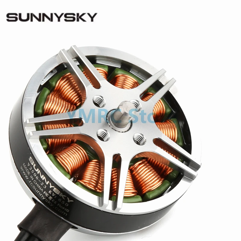 Sunnysky V3506 KV400/KV650 4-6S Brushless Motor for Airplanes Quadcopter Multi-rotor Accessories thumbnail 2