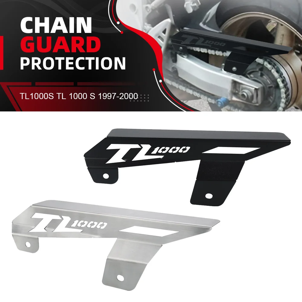 

For Suzuki TL1000S TL 1000 S 1997-1998-1999-2000 Motorcycle Accessories Stainless steel Sprocket Cover Chain Protector Mud Guard