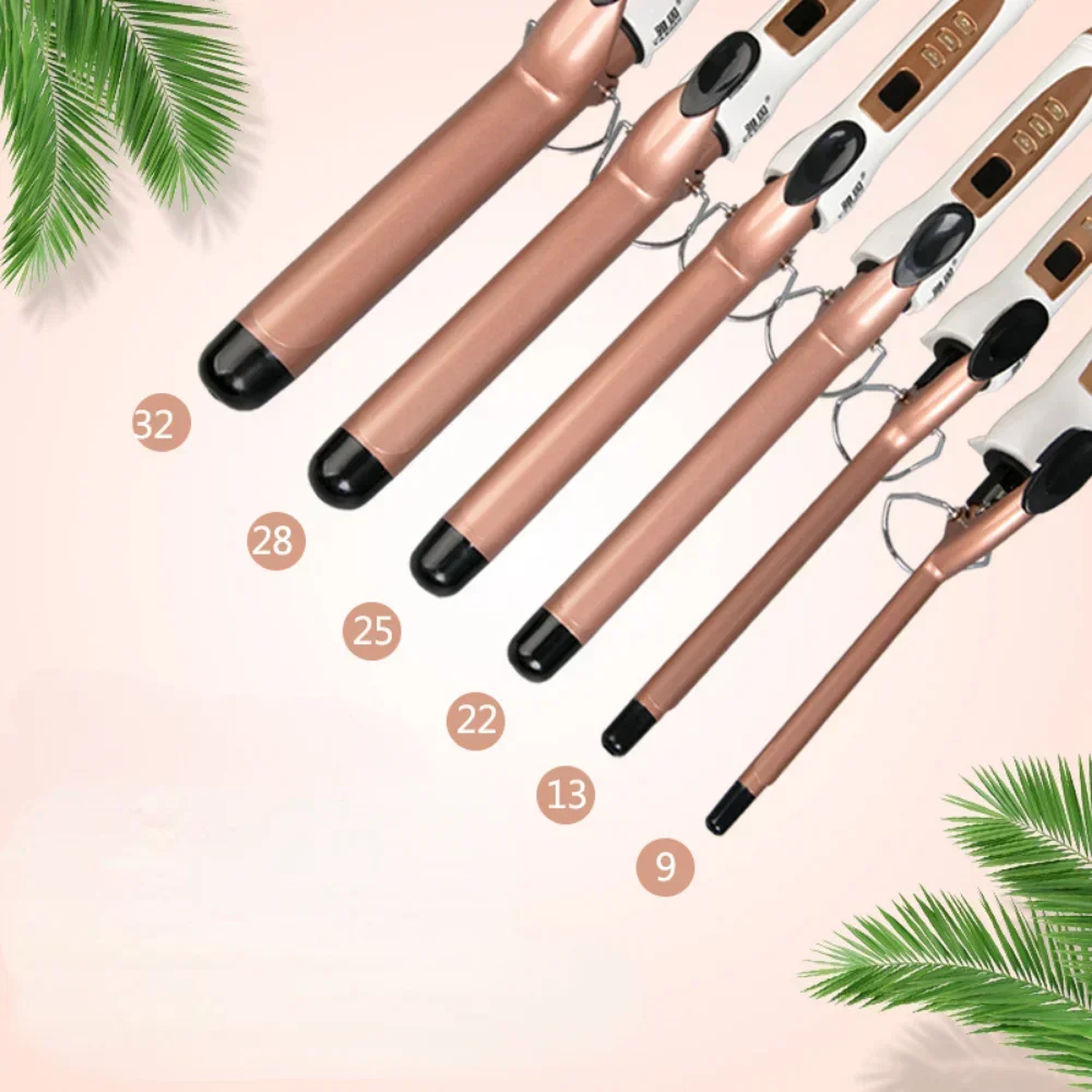 19-38mm Ceramic Electric Hair Curlers 38mm Hair Curling Iron Big Curls 19mm Culers 25mm Curling Iron 32mm 28mm hair curler,hair iron