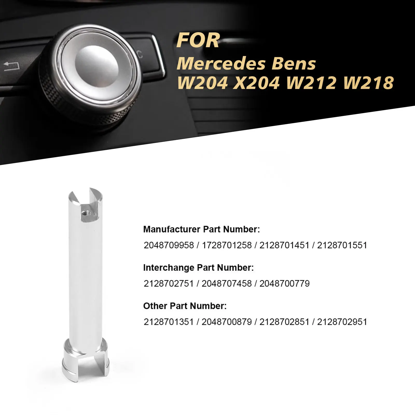 Albero Asta Comando Per Mercedes W204, W212 - Ricambio A2048700779, Con Strumento Di Montaggio - Foto 4