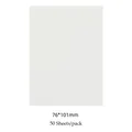 50 Sheets white