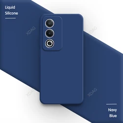 Stylish Silicone Soft Fashion Phone Case - Classic Back Cover for OPPO A3 5G (Japan) (Navy Blue)