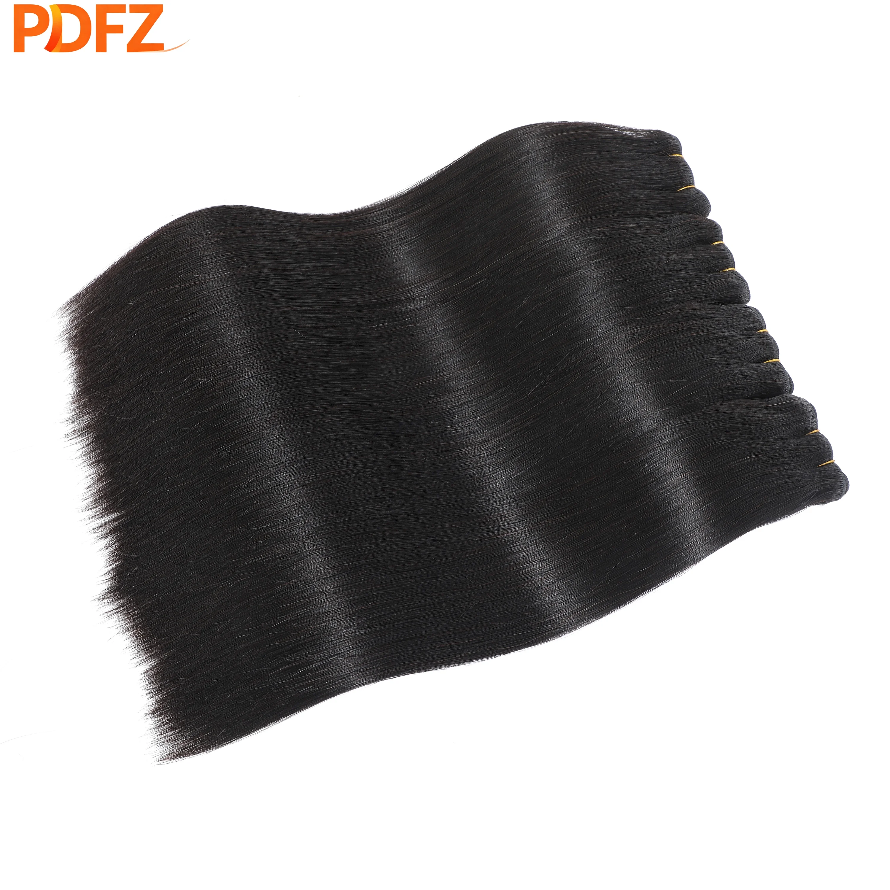 100% Real Human Hair 100G/Bundle Straight Human Hair Bundles Raw Virgin Unprocessed Straight Human Hair Bundles Extensions 2