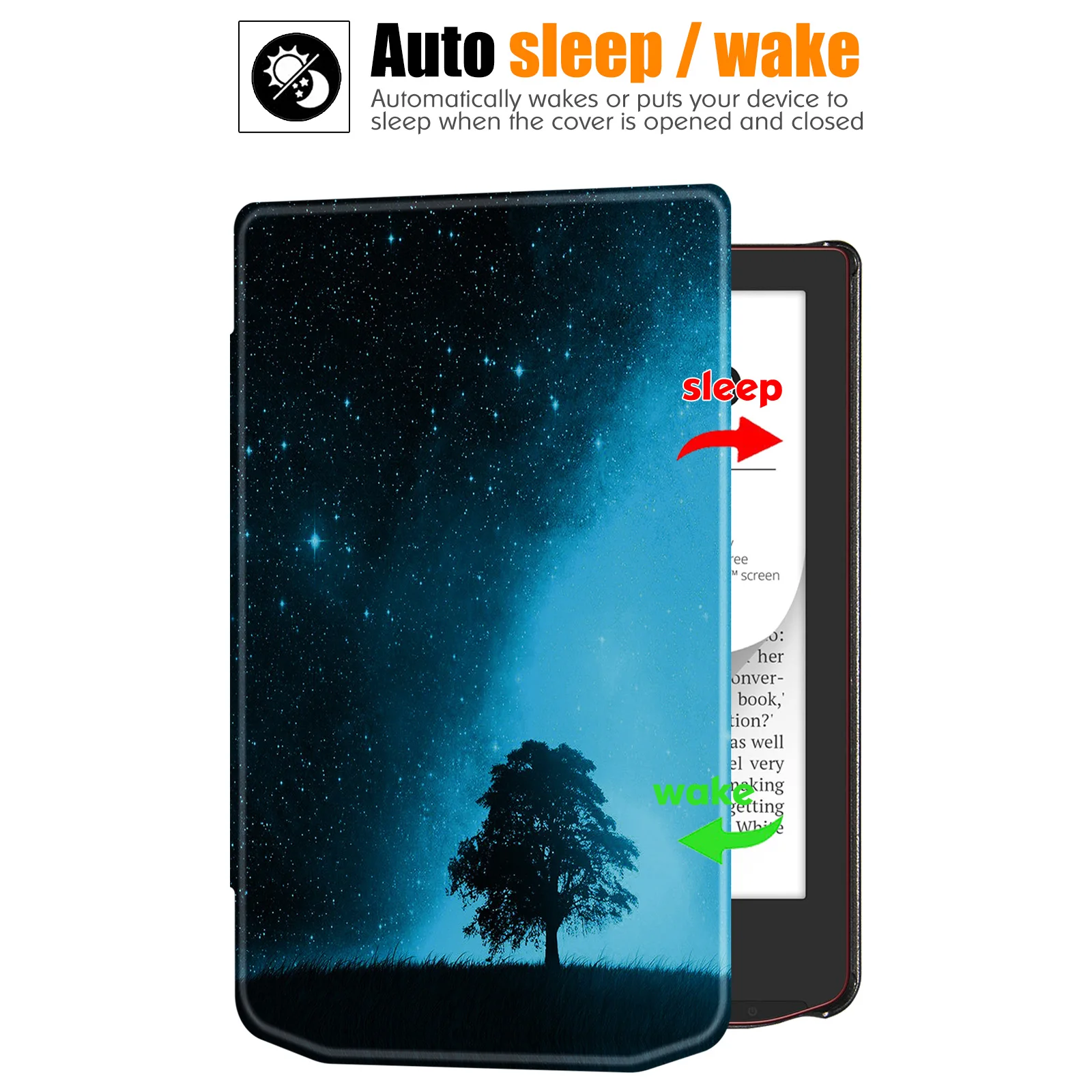 Estojo de Couro pu para Bolso Novo Capa Folio com Suspensão e Vigília Automáticas 629 Verso 634 634 Pro 2023 - Imagem 4