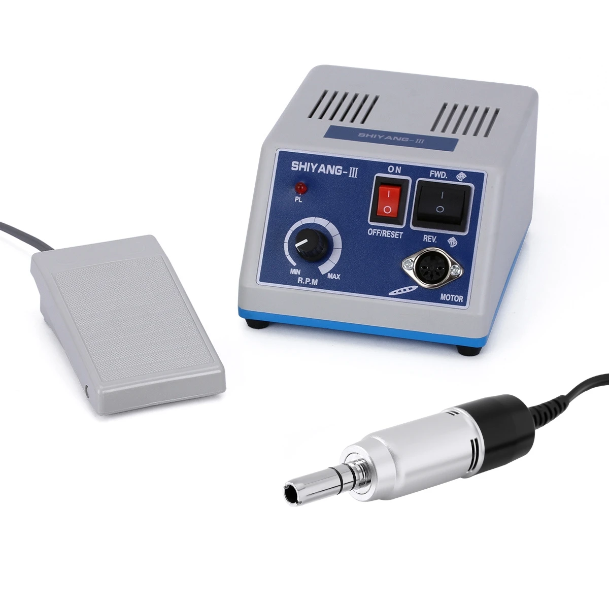 Set AZDENT Dental Mikromotor Polierer N3 Neue Polieren Micro Motor 35000RPM E Typ Handstück Marathon Einheit Zahnmedizin Werkzeug – Detail 3