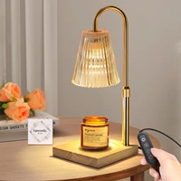 Table Lamps Led Candle Warmer Lamp for Home Decor Aromatherapy Melting Wax Night Light With Timer Dimming Desk Lights Girl Gift 1