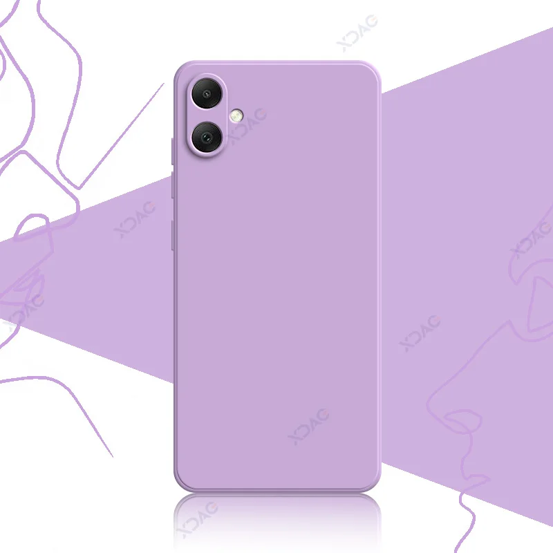 Original Luxury Square Liquid Silicone Waterproof Mobile Phone Case - Soft 360-Degree Protection