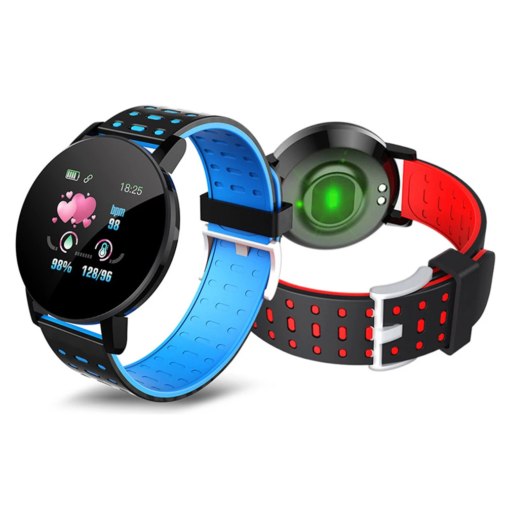 

Bluetooth-Compatible Round Dial Sports Bracelet Explosion-proof Anti-Drop Watches Gift For Birthday Christmas
