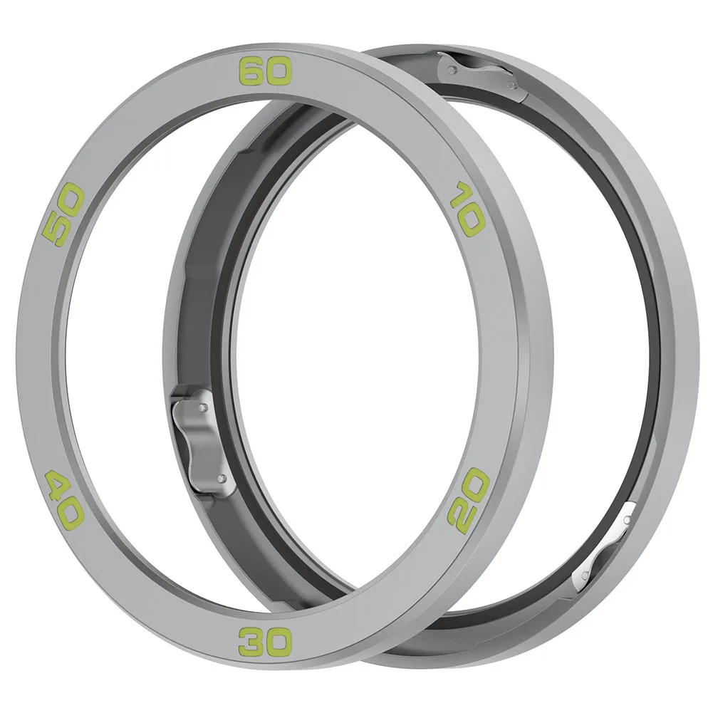 Premium Metal Bezel Watch Case with Tempered Glass Screen Protector and Strap Cover