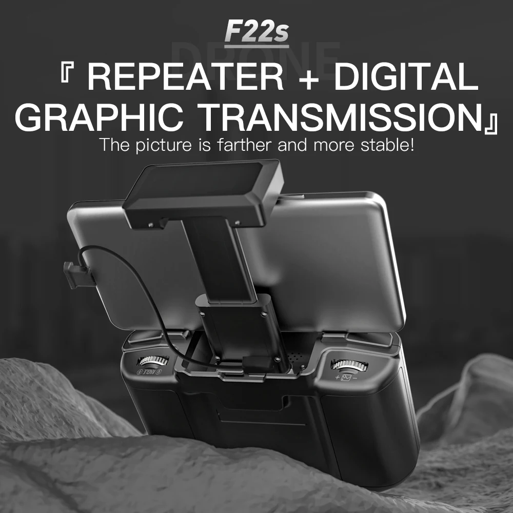 F22S RC 드론, 전문 듀얼 HD 카메라, 항공 사진, FPV 헬리콥터, 장애물 회피, 접이식 RC 쿼드콥터 장난감, 신제품