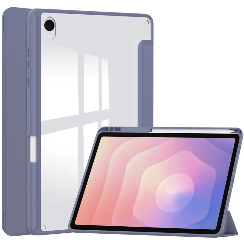 Enhanced Product Title:  
Premium Magnetic Acrylic Hard Back Case with Pen Holder