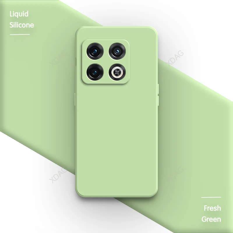 Premium Soft Silicone Phone Case with Classic Square Design and Enhanced Camera Protection