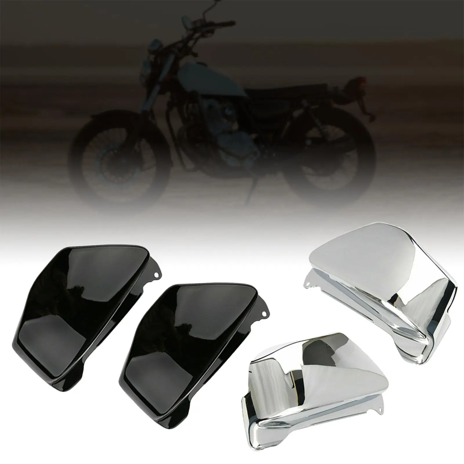 2Pcs Chrome Battery Side Fairing Cover Left Right ABS Two Sides Guard Protector Fits for Honda Magna Vf750 Vf750C Accessories 6 2Pcs Chrome Battery Side Fairing Cover Left Right ABS Two Sides Guard Protector Fits for Honda Magna Vf750 Vf750C Accessories 6