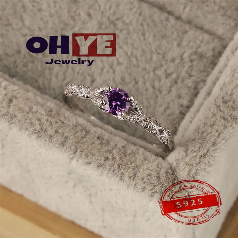 

European Hot Selling S925 Sterling Silver Niche advanced ins wind Korean Ring Fashion Joker simple Jewelry Couple Gift