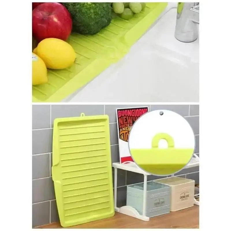 Drainer Sink Drying Rack Washing Display Sorting Tray Multi-functional Kitchen Storage Tea Plate Home Plastic Fruit Organization