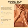 Gold Silver Highlighter Spray Glitter Shimmer Sparkle Liquid Highlighter Makeup Waterproof High Glossing Glitter Body Cosmetics 4