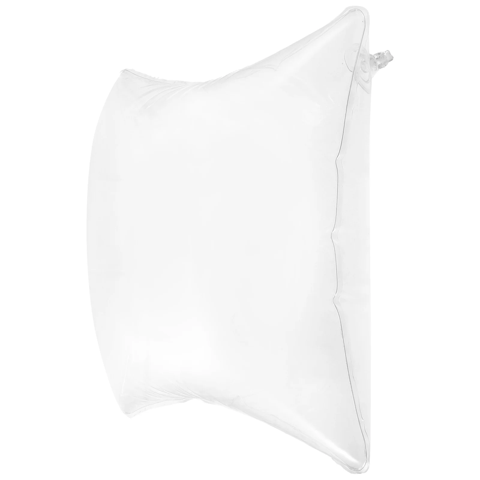 50cm Inflatable Transparent Pvc Camping Pillow Outdoor Cushion Back Inserts Sofa Adjustable Portable Foldable Throw 3